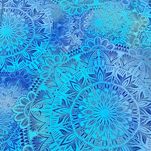 Blue Mandala Dress by LulaRoe - Picture 3 of 6